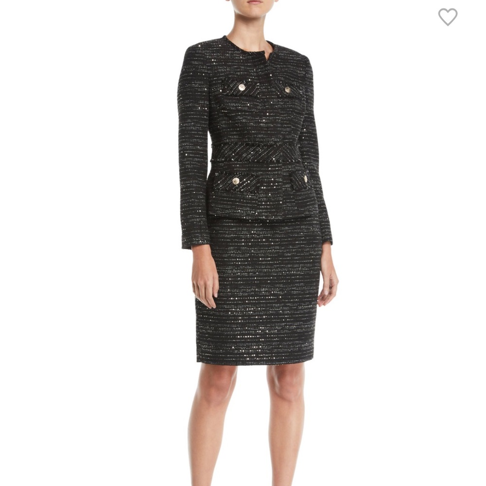 COPY - BRAND NEW Albert Nipon tweed two-piece suit
